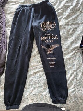 YoungLA Navy immortal joggers